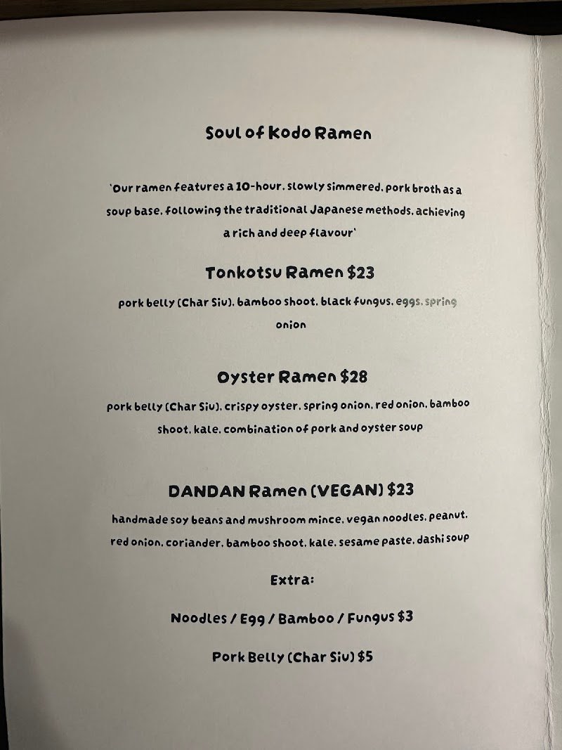 Kodo Ramen photo 3